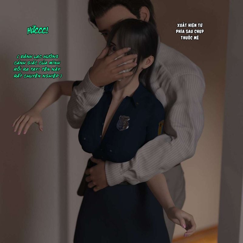 Đọc truyện hentai Đội nữ cảnh sát tất đen - Chap 1