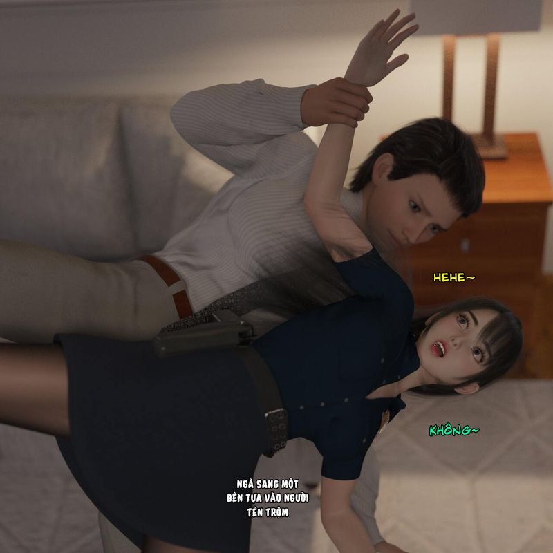 Đọc truyện hentai Đội nữ cảnh sát tất đen - Chap 1