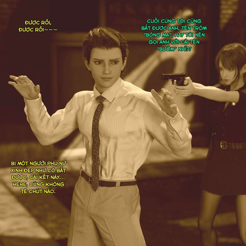 Đọc truyện hentai Đội nữ cảnh sát tất đen - Chap 1