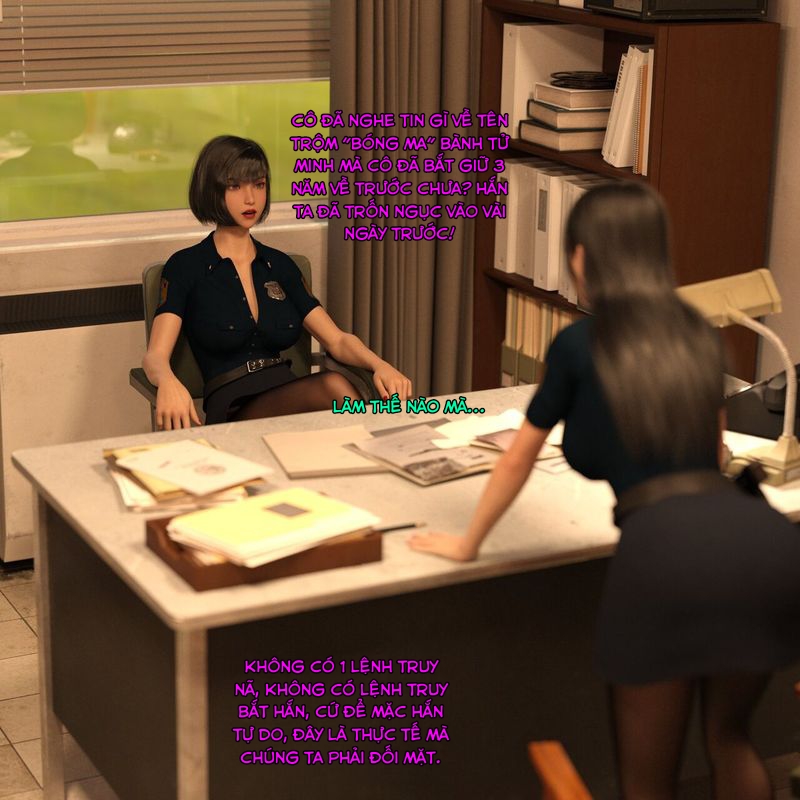 Đọc truyện hentai Đội nữ cảnh sát tất đen - Chap 1