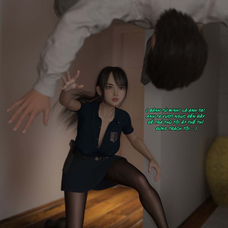 Đọc truyện hentai Đội nữ cảnh sát tất đen - Chap 1