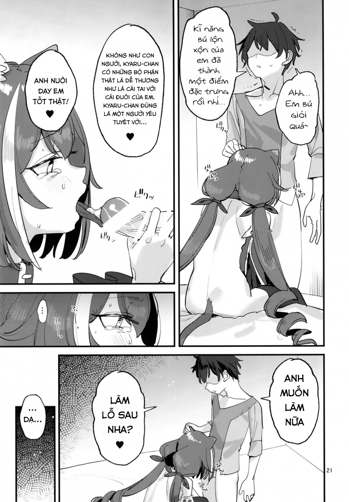 Đọc truyện hentai VÌ EM LÀ KẺ PHẢN BỘI KYARU CHAN À ! Chap 1