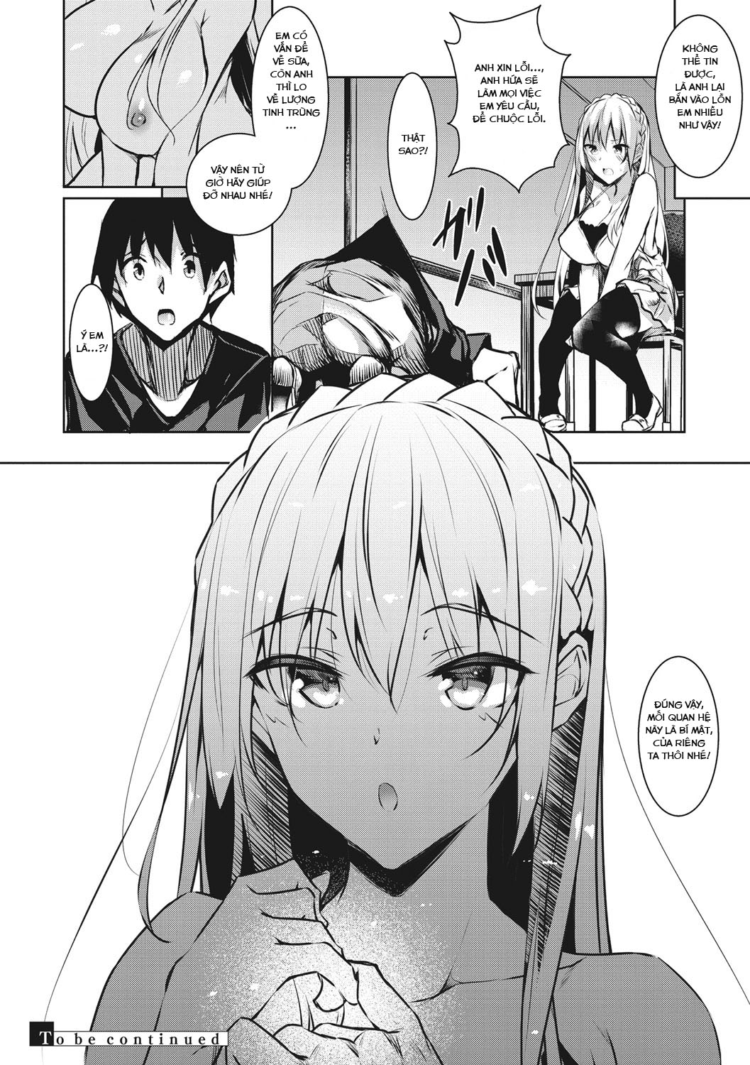 Đọc truyện hentai Milk Mamire Chap 1