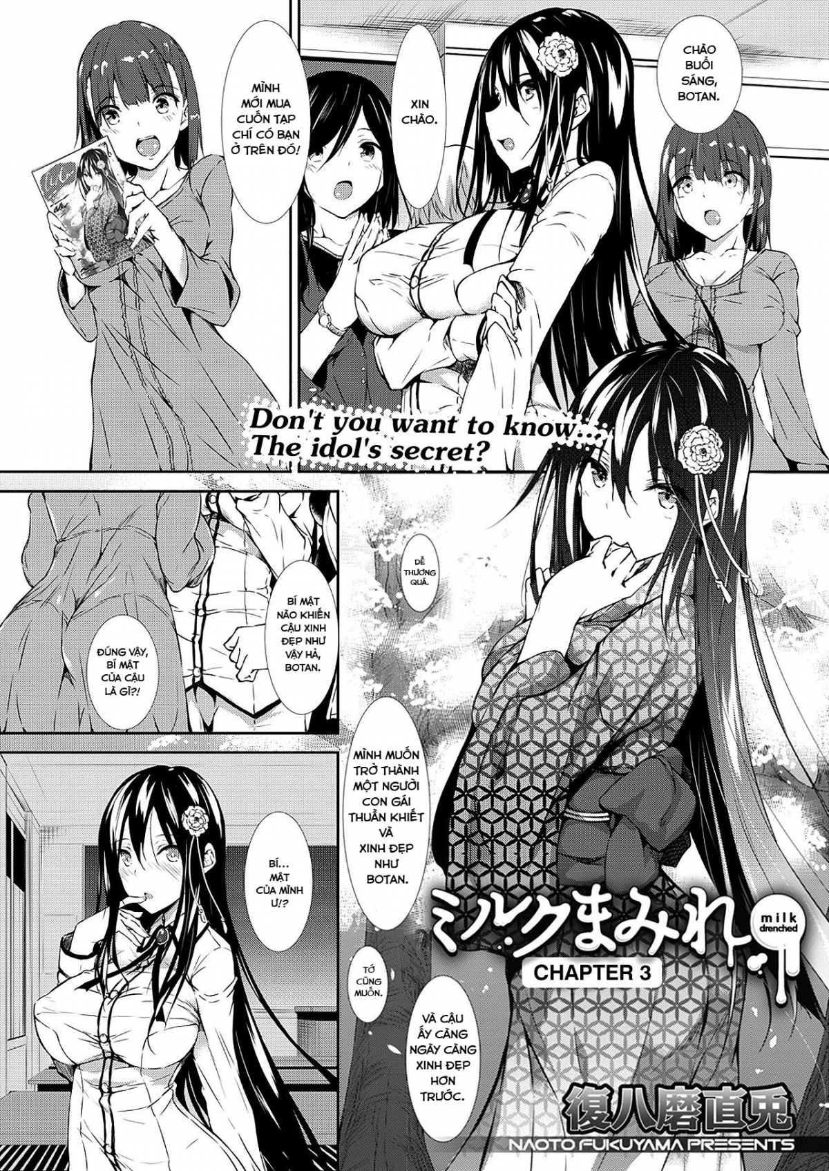 Đọc truyện hentai Milk Mamire Chap 4