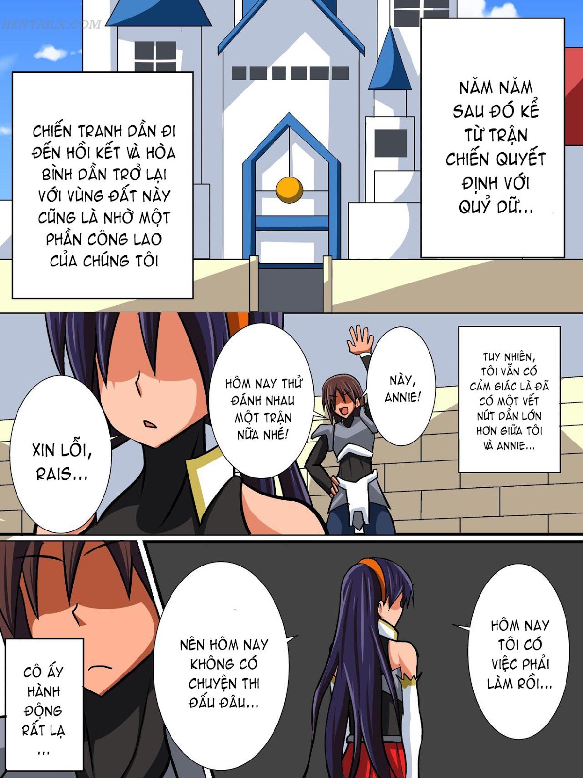 Đọc truyện hentai Osananajimi no Onna Kishi ga Oujo ni Naru Made Zenpen Chap 1