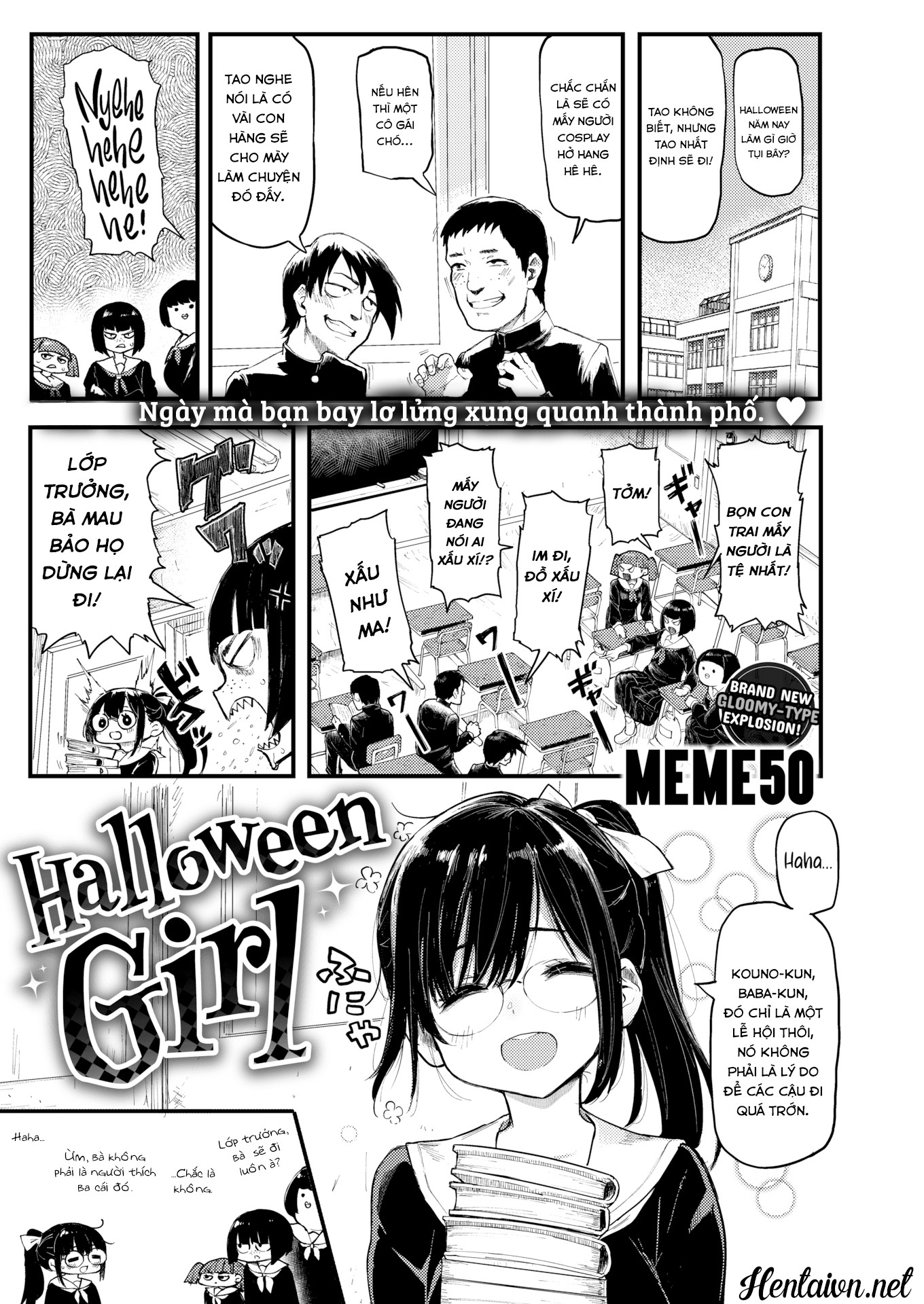 Đọc truyện hentai Halloween Girl Oneshot