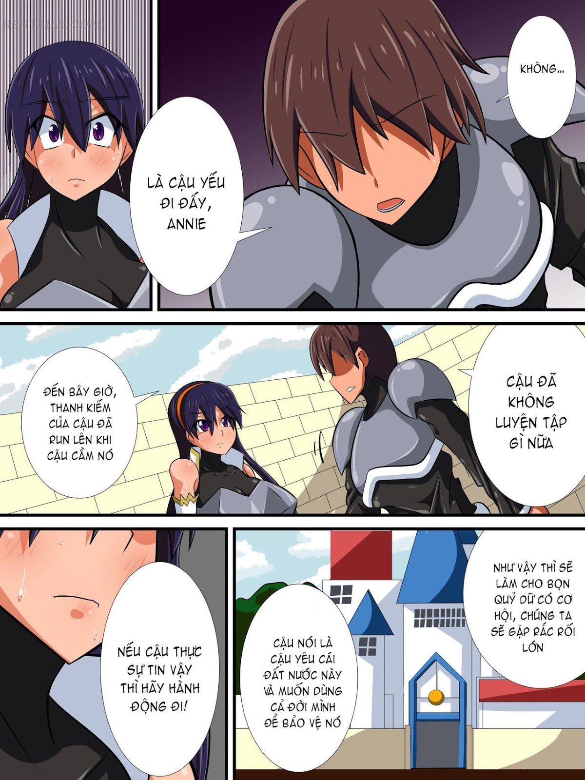 Đọc truyện hentai Osananajimi no Onna Kishi ga Oujo ni Naru Made Zenpen Chap 2 [END]