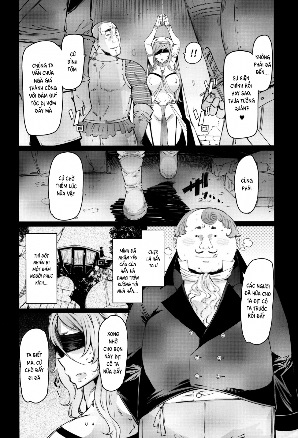 Đọc truyện hentai Sanku no Otome Zenpen Chap 1
