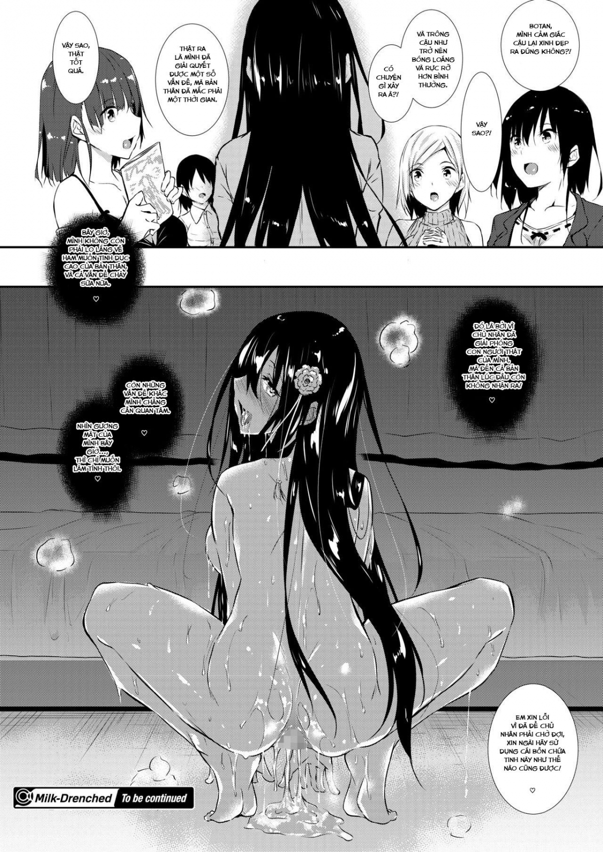Đọc truyện hentai Milk Mamire Chap 4