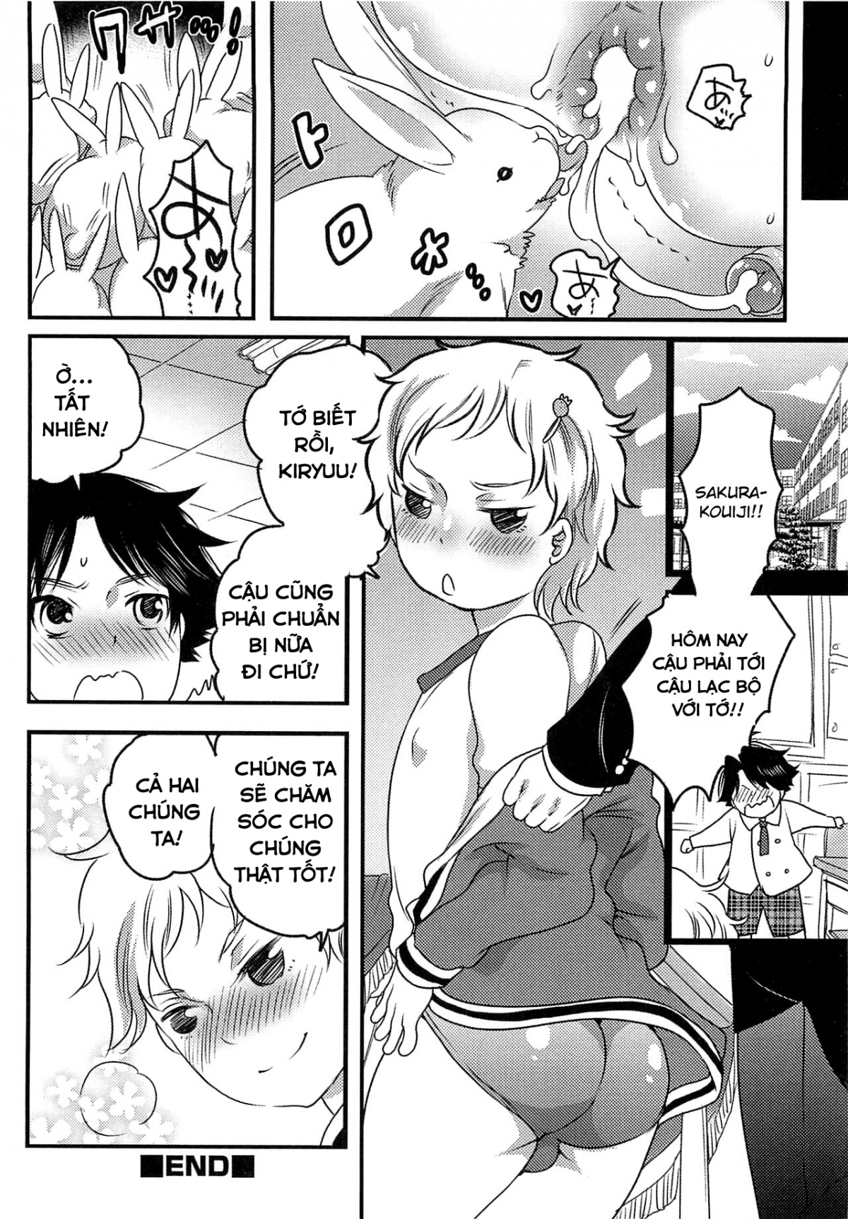 Đọc truyện hentai Ore To Aitsu To Usagigoya Oneshot