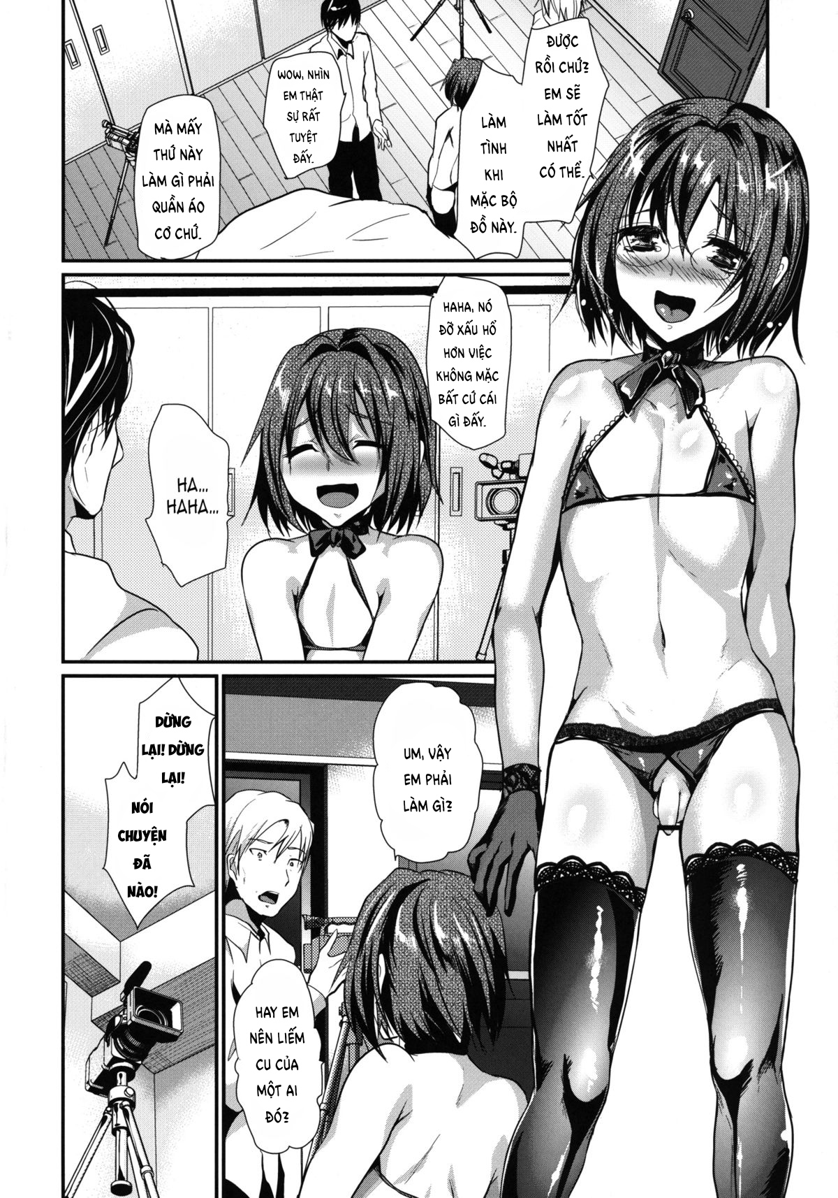 Đọc truyện hentai Hamedori FUCK!! Josou Shounen Firal Rape Oneshot