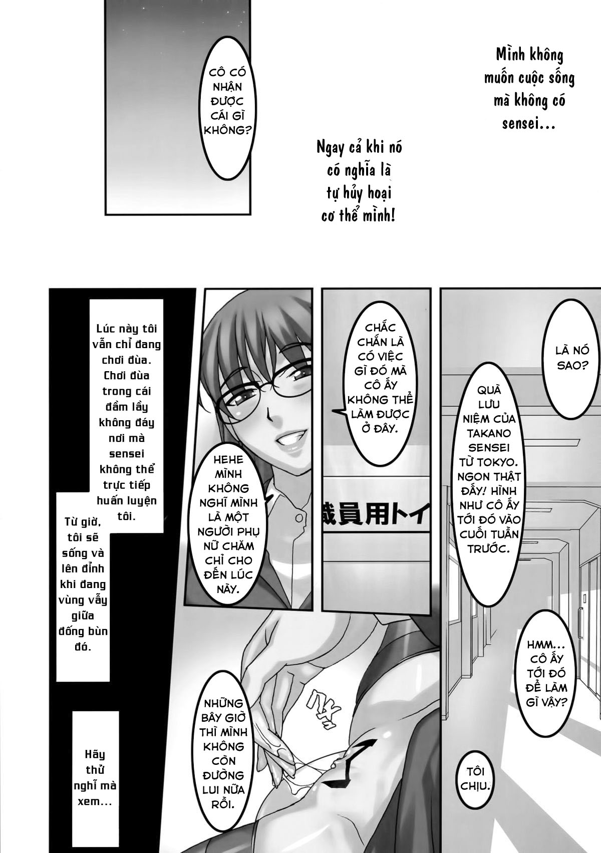 Đọc truyện hentai Sensei là khổ dâm nhưng không ai biết điều đó Oneshot