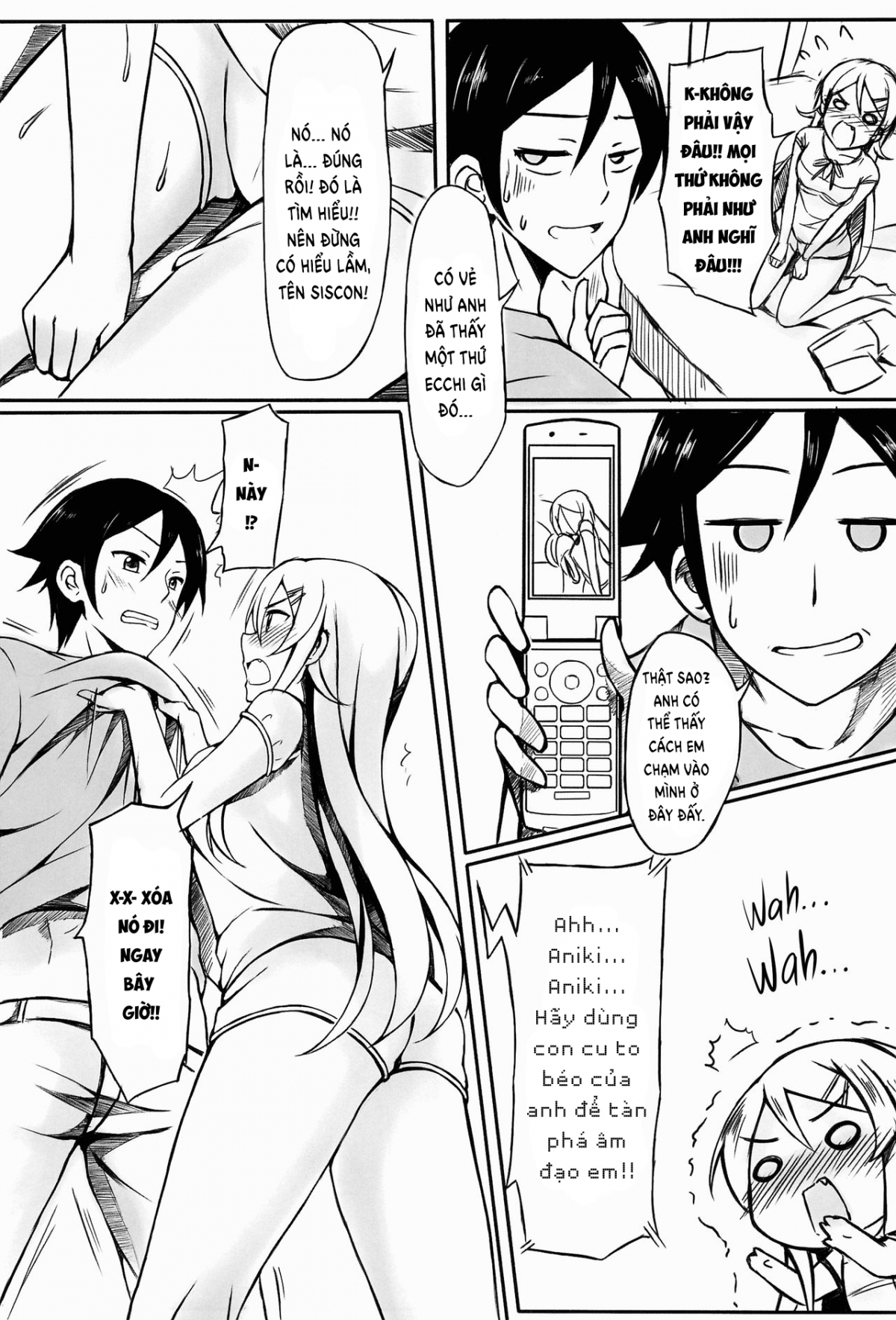 Đọc truyện hentai Anh muốn tiếp tục trêu chọc Kirino-chan! Oneshot