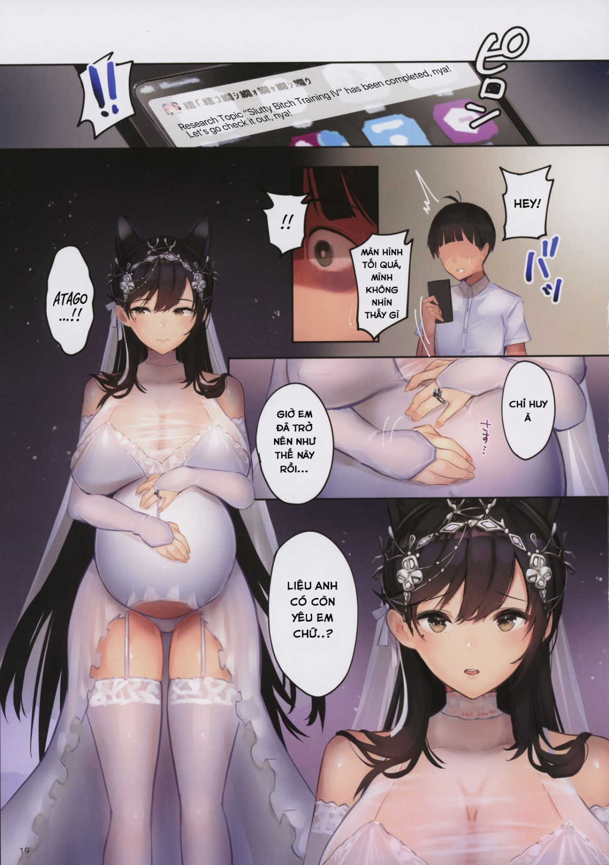 Đọc truyện hentai Junai NTR~Login Sabottara Yome ga Mesuinu Kaihatsu Sareteta~ (Azur Lane) Oneshot