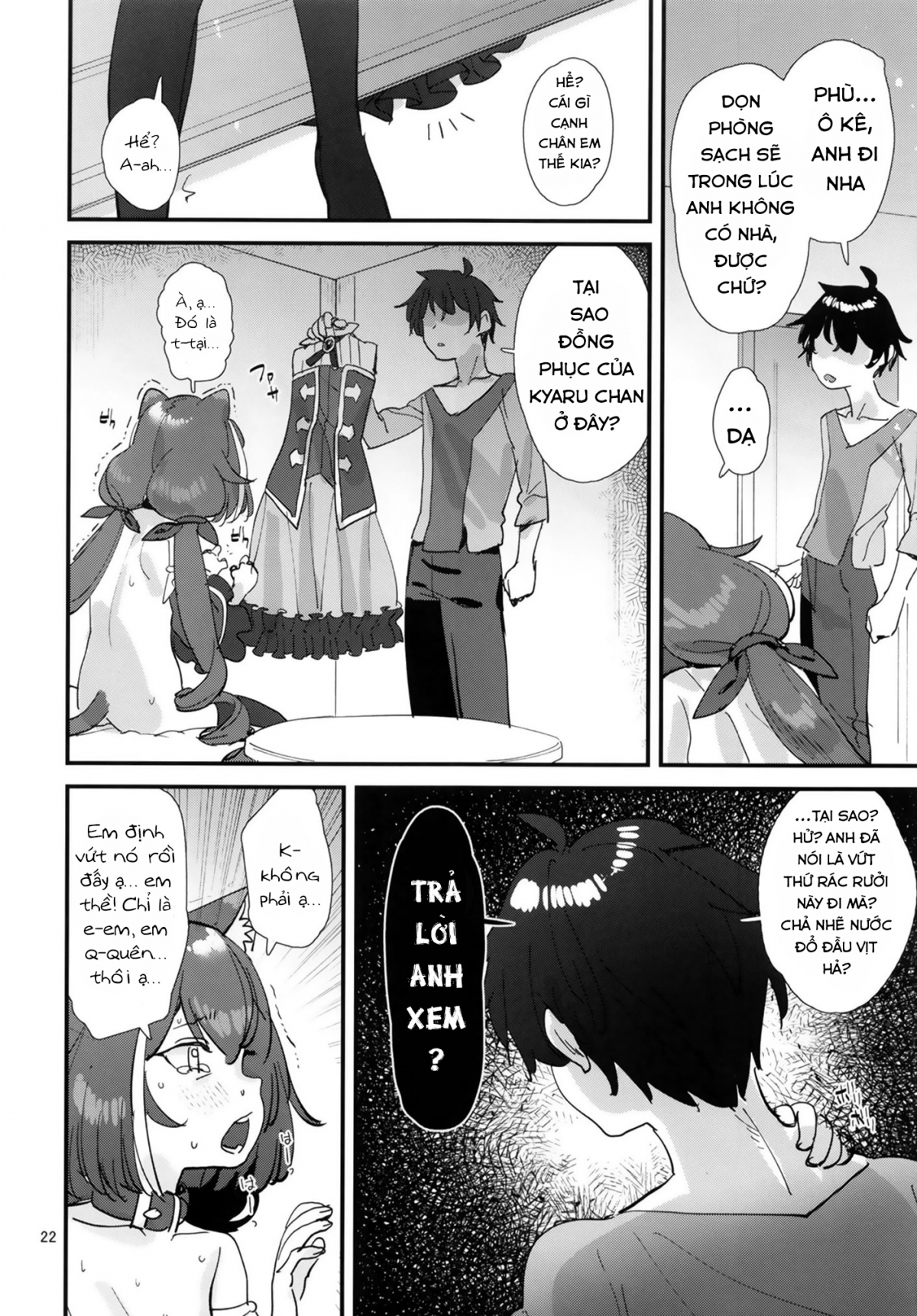 Đọc truyện hentai VÌ EM LÀ KẺ PHẢN BỘI KYARU CHAN À ! Chap 1