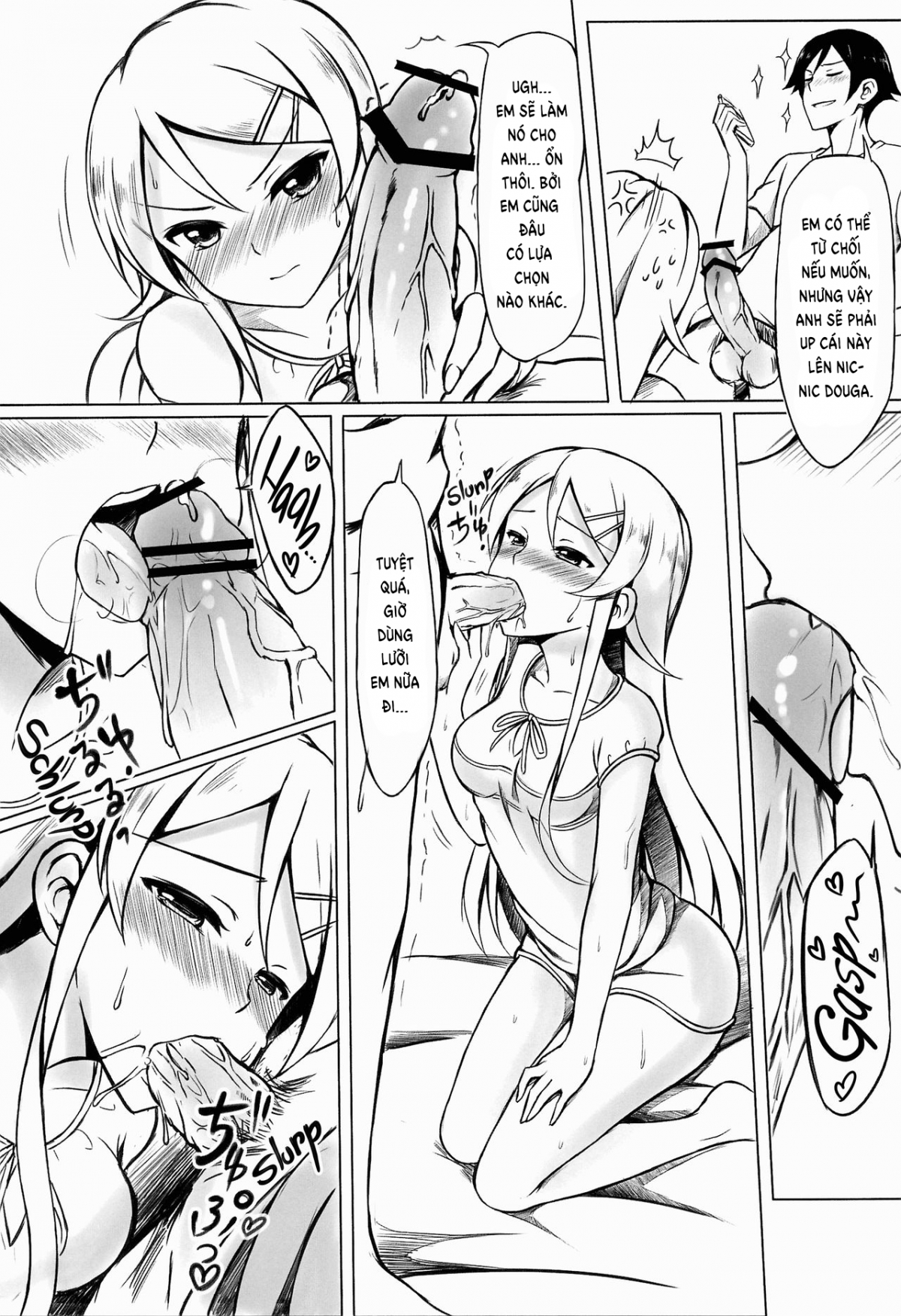 Đọc truyện hentai Anh muốn tiếp tục trêu chọc Kirino-chan! Oneshot