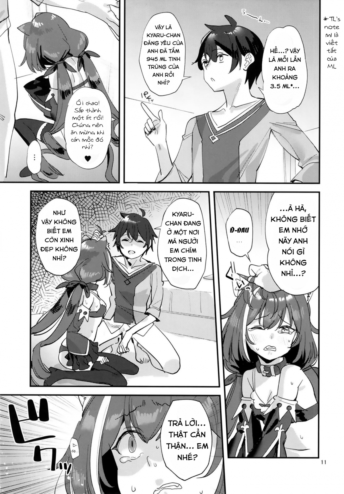 Đọc truyện hentai VÌ EM LÀ KẺ PHẢN BỘI KYARU CHAN À ! Chap 1