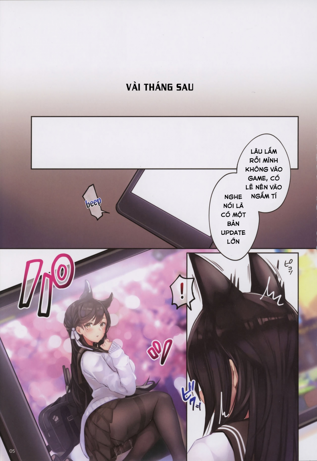 Đọc truyện hentai Junai NTR~Login Sabottara Yome ga Mesuinu Kaihatsu Sareteta~ (Azur Lane) Oneshot