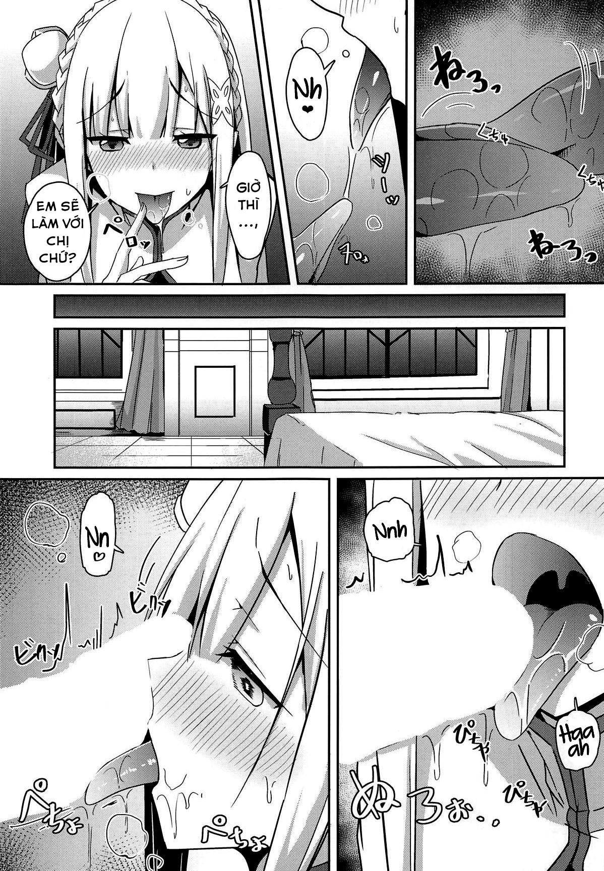 Đọc truyện hentai Majo no Nokoriga II (Re:Zero kara Hajimeru Isekai Seikatsu) Oneshot