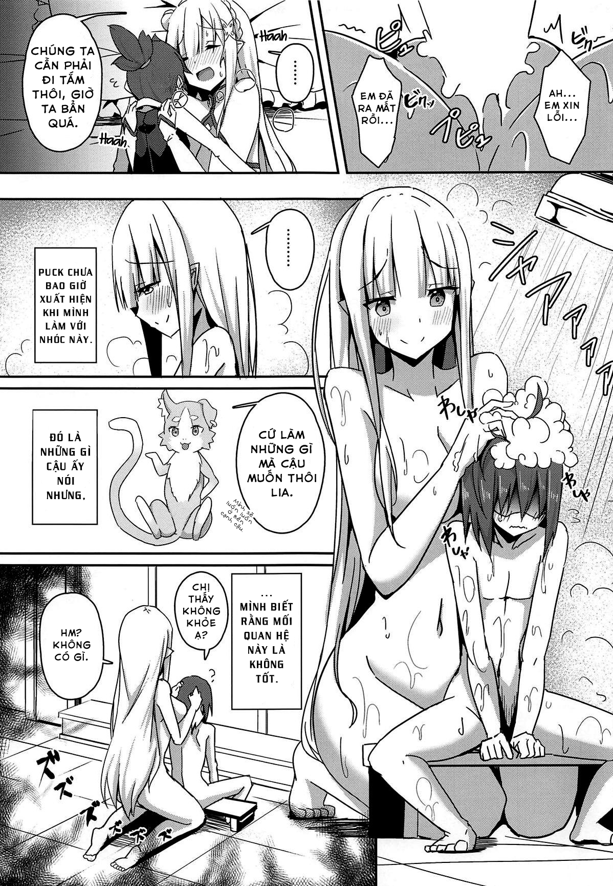 Đọc truyện hentai Majo no Nokoriga II (Re:Zero kara Hajimeru Isekai Seikatsu) Oneshot
