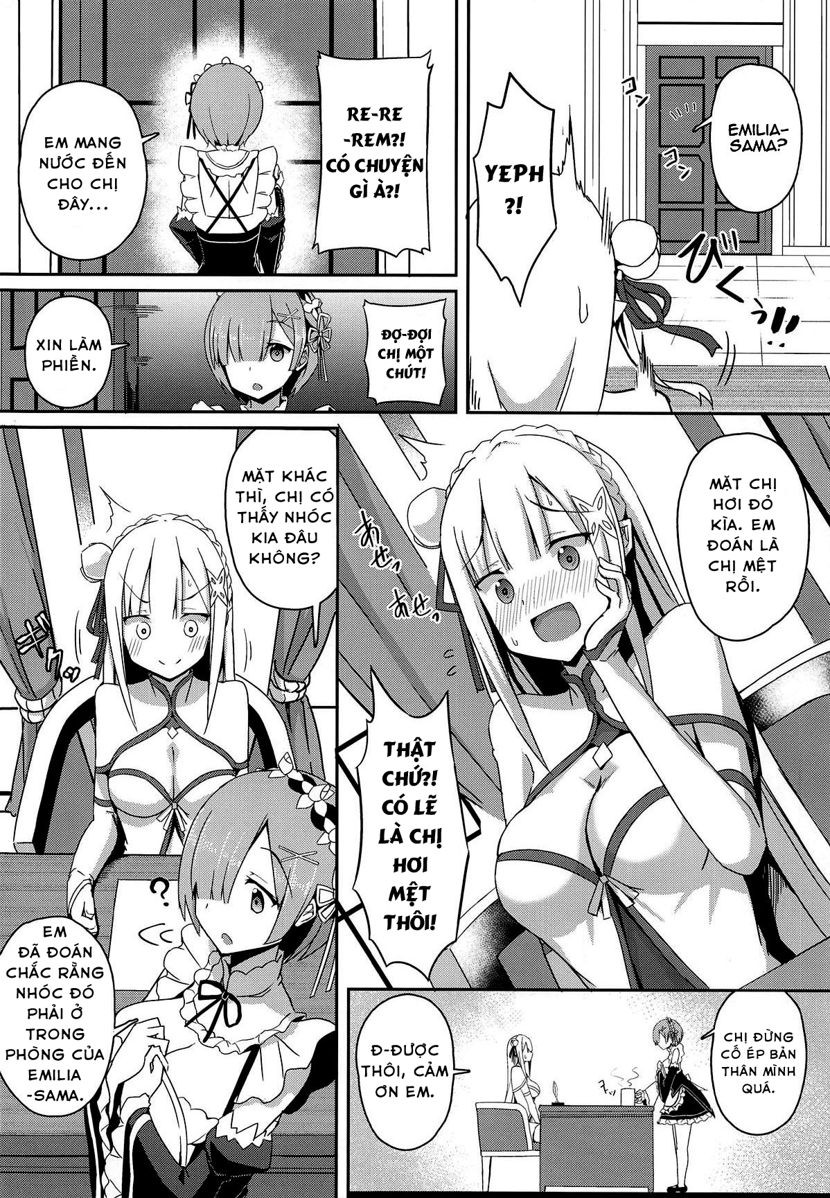 Đọc truyện hentai Majo no Nokoriga II (Re:Zero kara Hajimeru Isekai Seikatsu) Oneshot