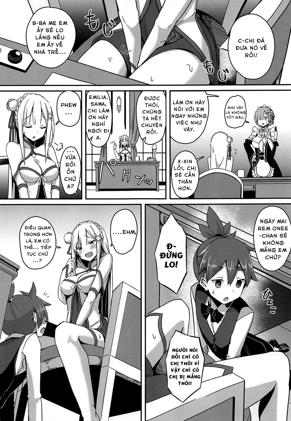 Đọc truyện hentai Majo no Nokoriga II (Re:Zero kara Hajimeru Isekai Seikatsu) Oneshot